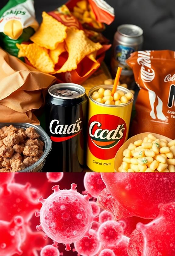 processed foods cause inflammation