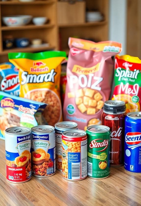 processed foods ingredient list
