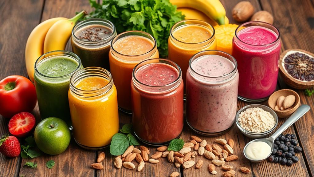 protein packed calorie control smoothies