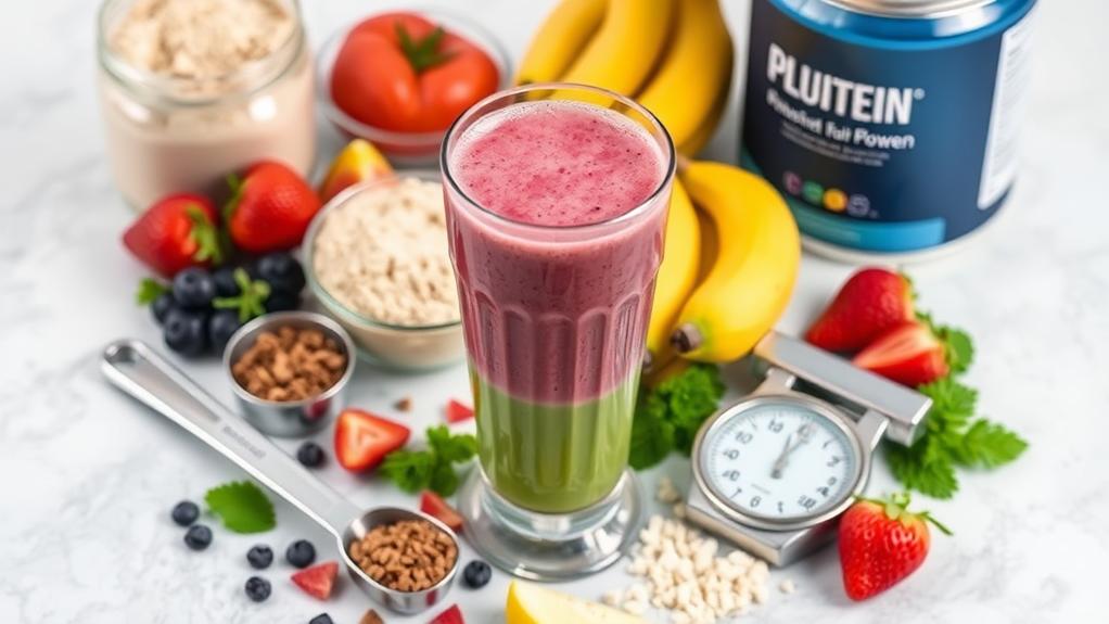 protein powder smoothie guidelines