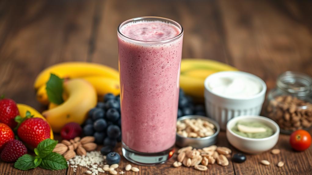 protein rich breakfast smoothies essential