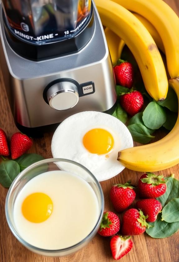 protein rich egg component