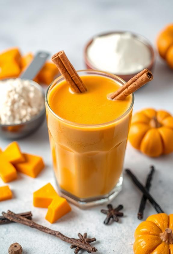 pumpkin spice recovery shake
