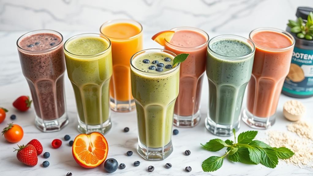 quick meal replacement smoothies