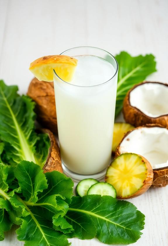 refreshing tropical beverage choice