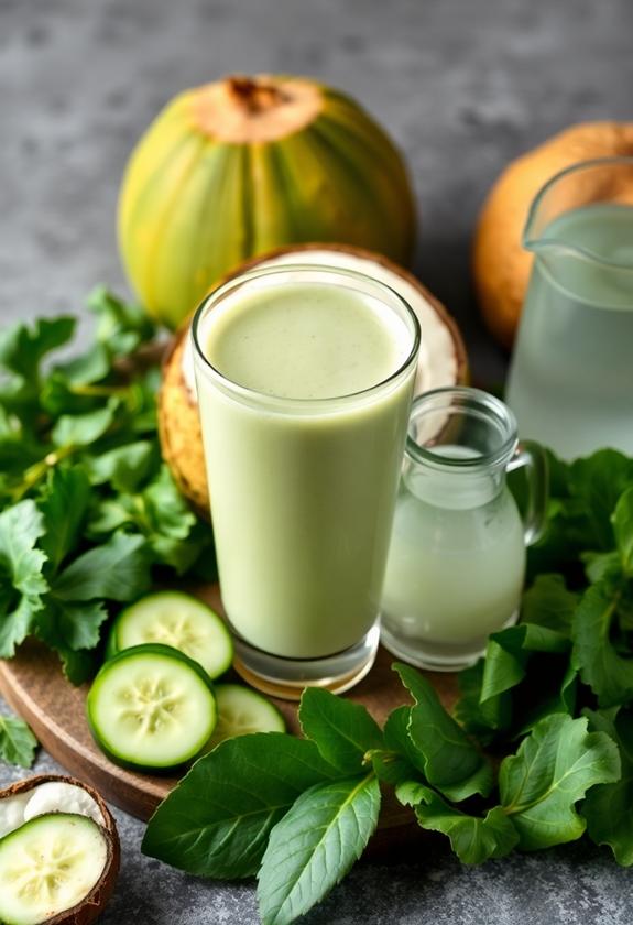 refreshing tropical beverage choice