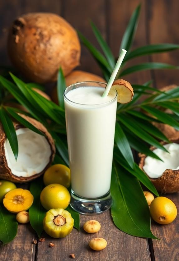 refreshing tropical hydration beverage