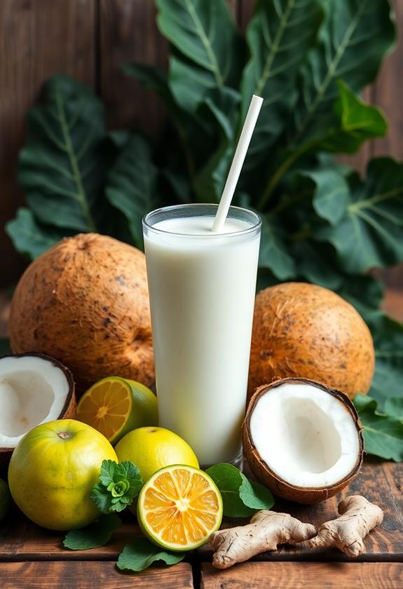 refreshing tropical hydration beverage