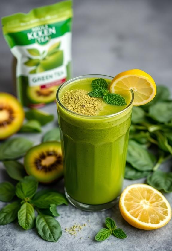 revitalizing herbal detox beverage