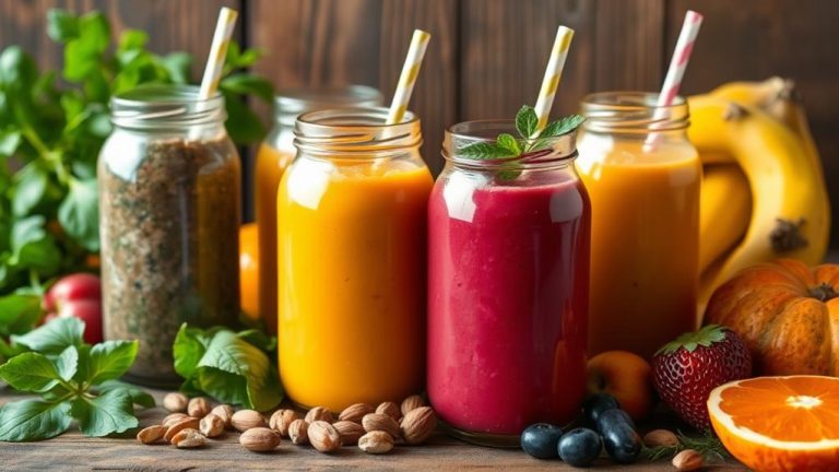 revitalizing post holiday smoothies