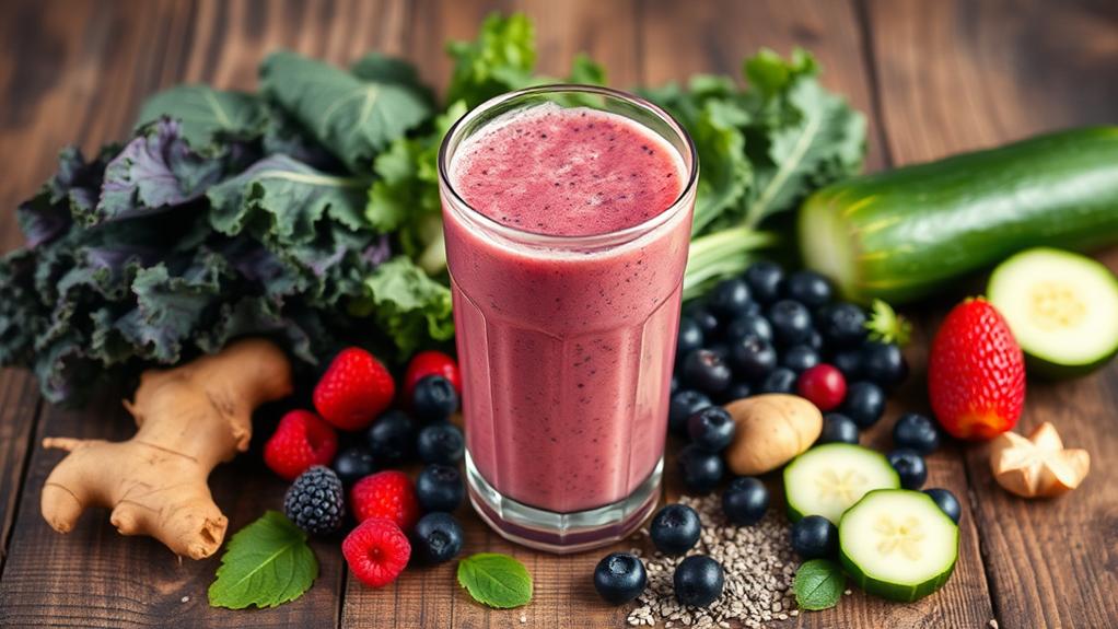 rotate detox smoothie ingredients