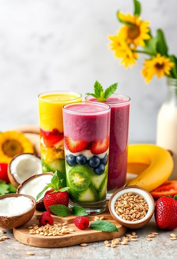 safe smoothie choices available