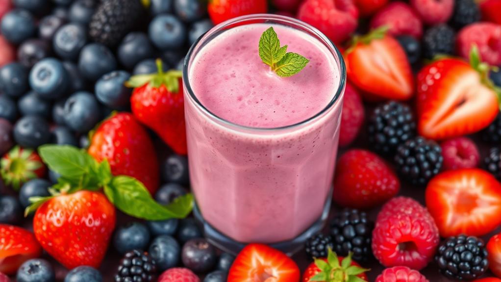 seasonal berries for smoothies