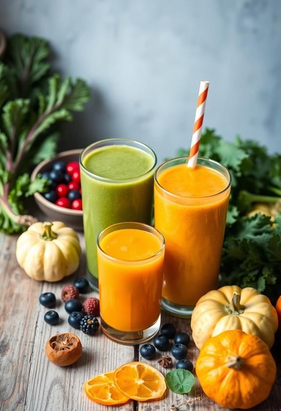 seasonal fruit smoothie variations