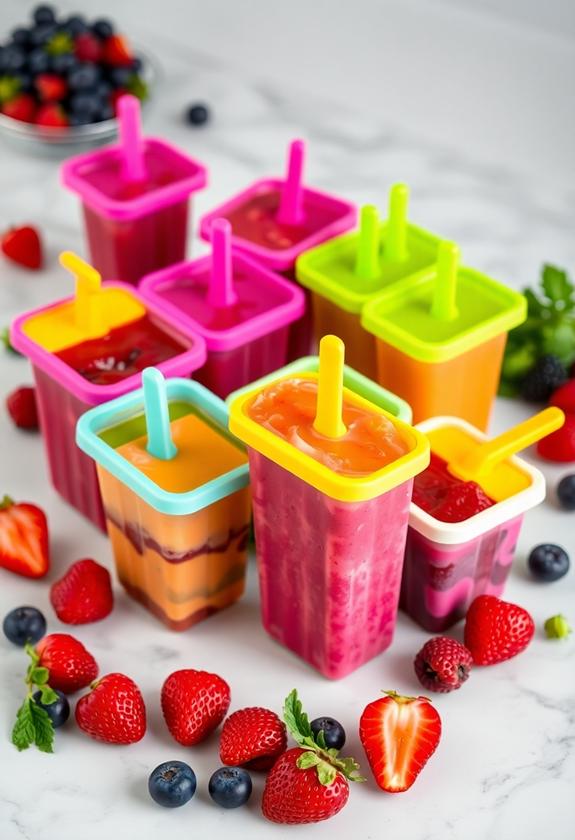 select ideal popsicle molds