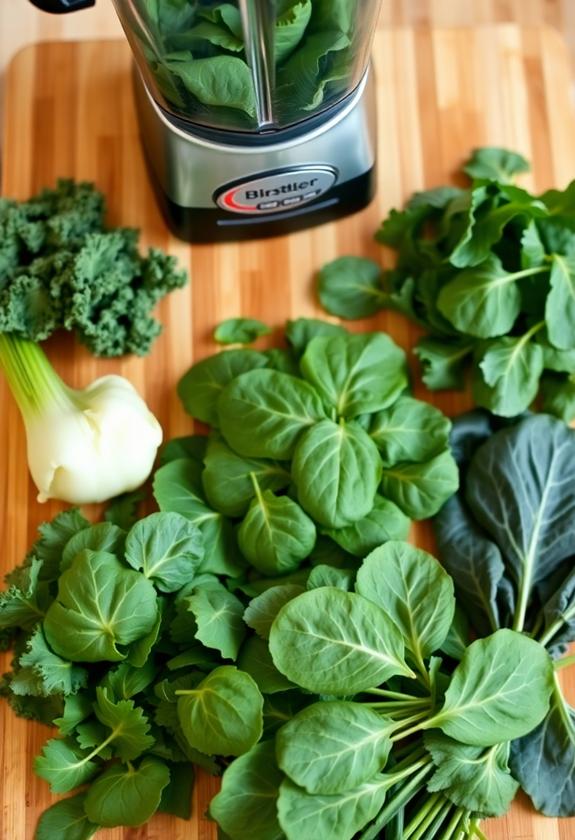 selecting optimal leafy vegetables