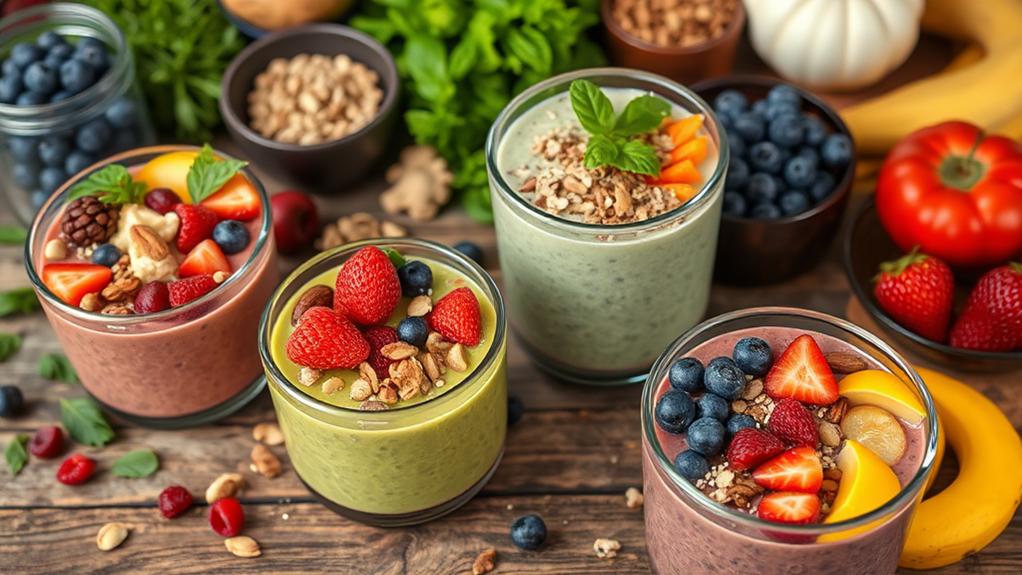 simple breakfast smoothie recipes