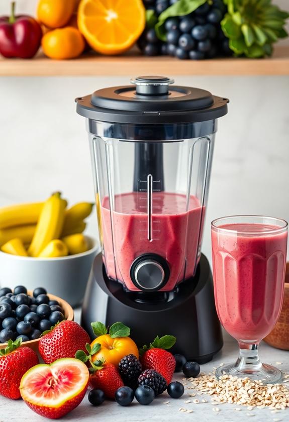 smoothie carbohydrate choices available