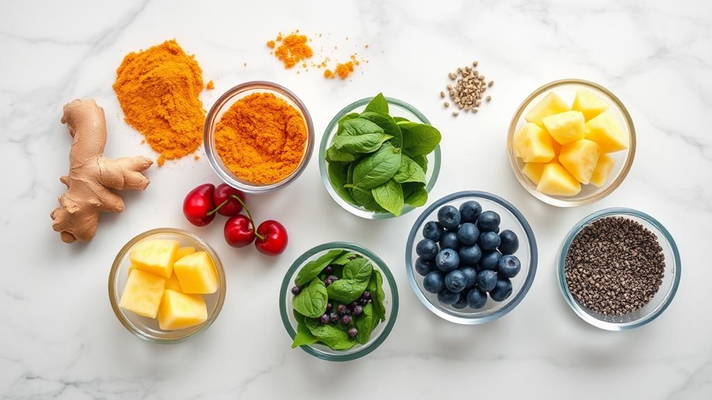 smoothie ingredients for pain relief
