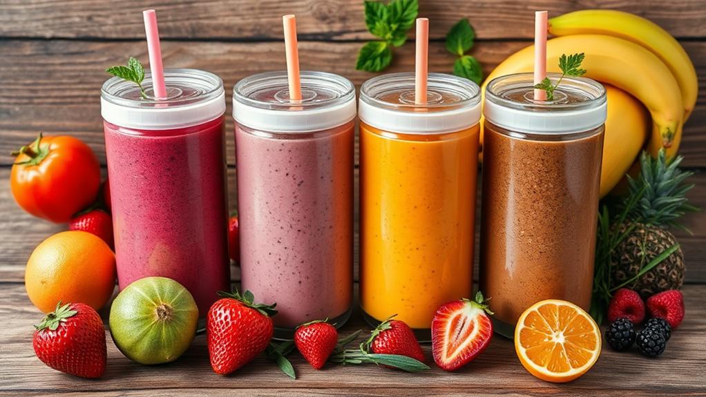 smoothies for on the go enjoyment