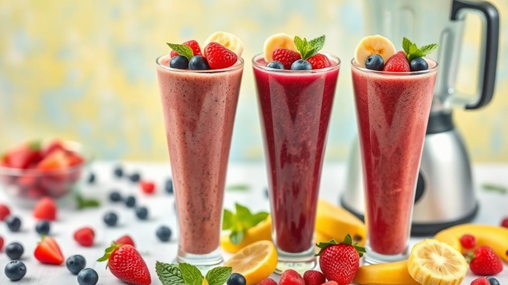 smoothies for post school refueling