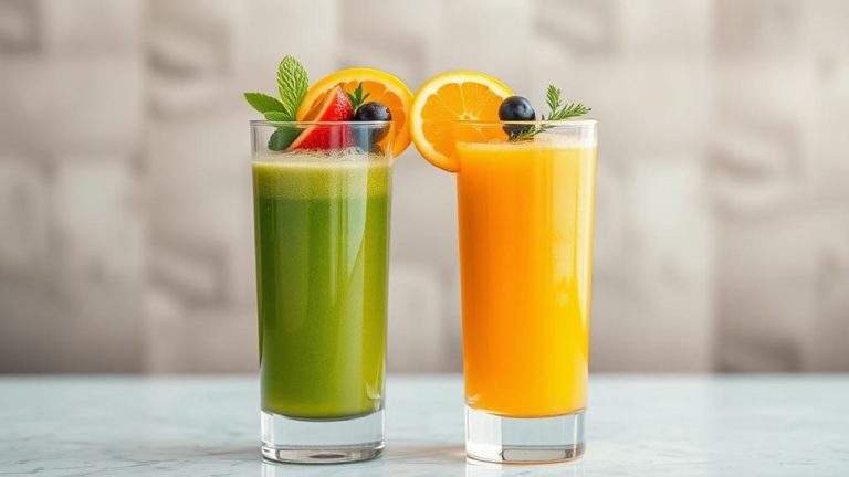 smoothies versus juices comparison