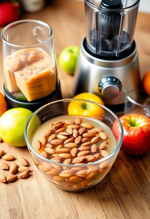 soaking nuts before use