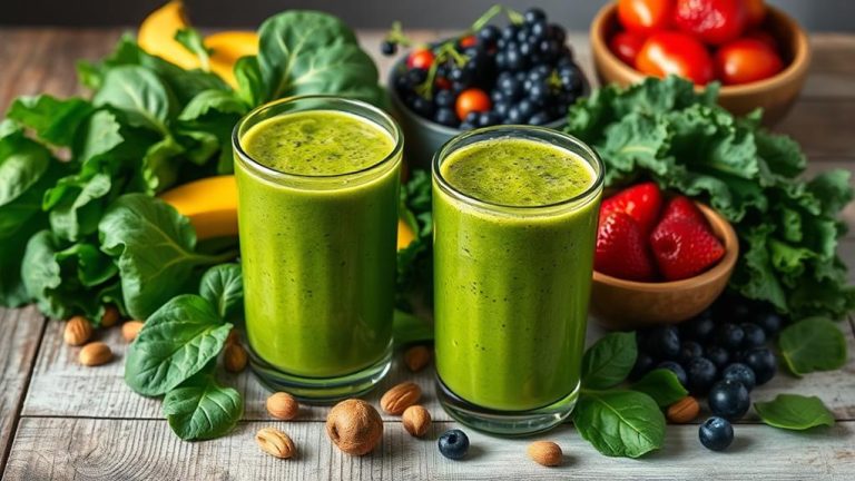 spinach versus kale nutrition