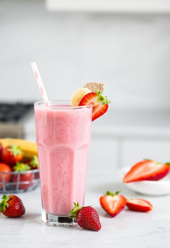 strawberry banana smoothie recipe