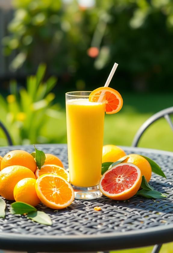 sunshine infused vitamin d smoothie