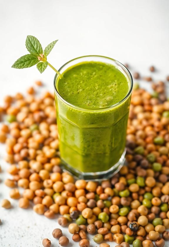 sustainable legume smoothie benefits