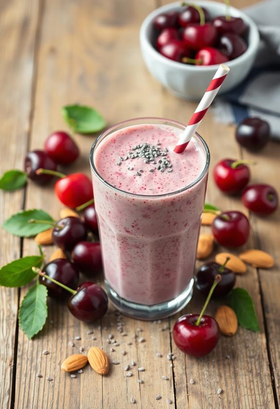 sweet cherry almond treat