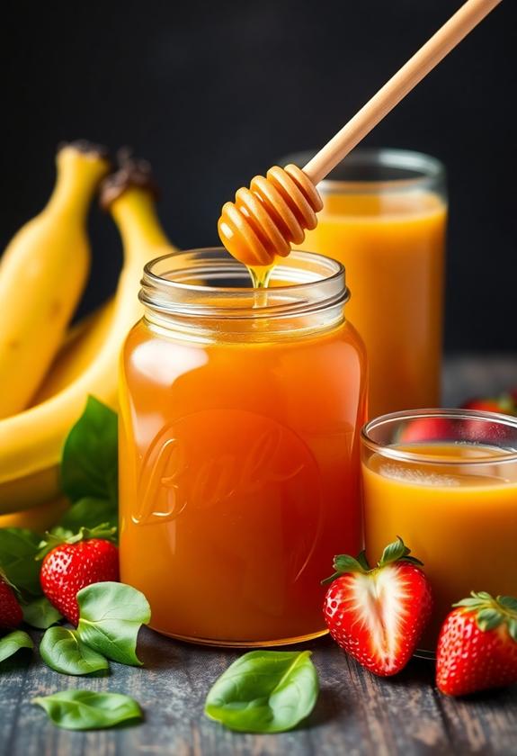 sweet natural bee product