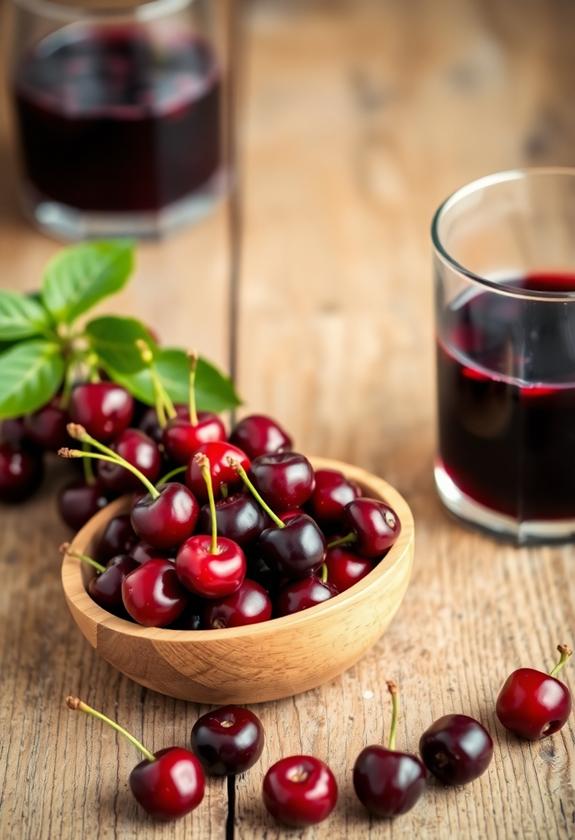 tart cherries aid recovery