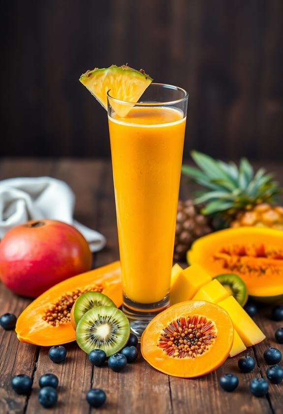 tropical antioxidant fruit blend