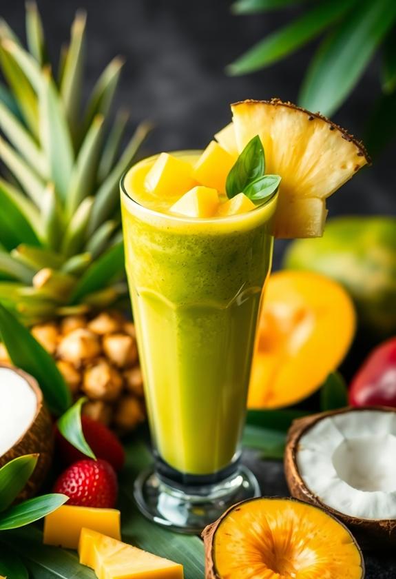 tropical energy boost blend