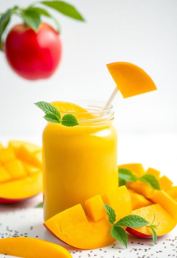 tropical fruit blend beverage