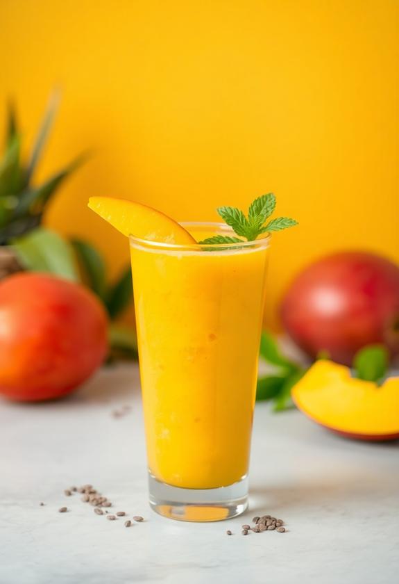 tropical fruit blend delight