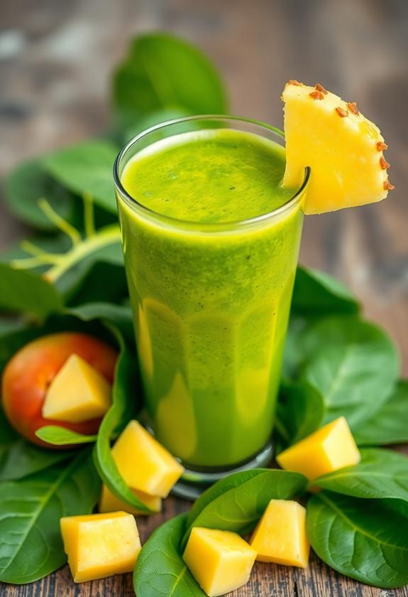 tropical fruit smoothie blend