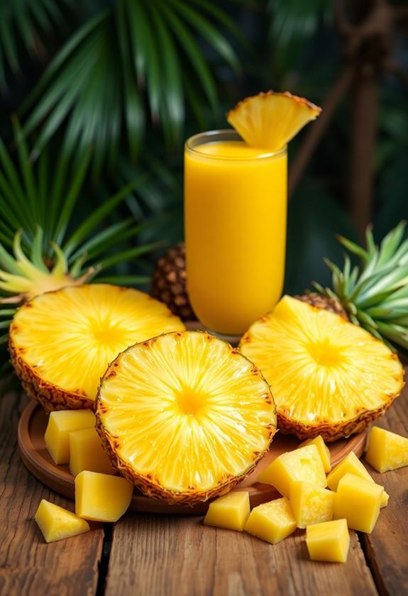 tropical fruit sweet spiky