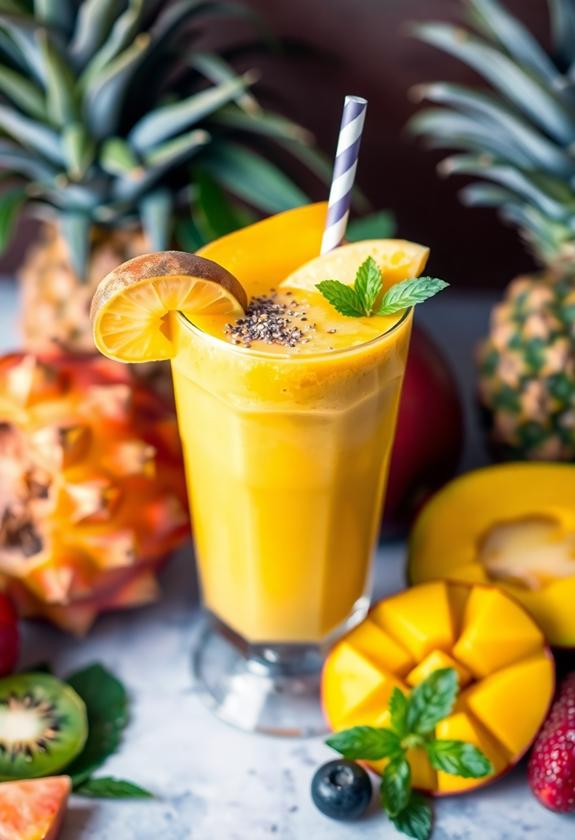 tropical mango flavor explosion