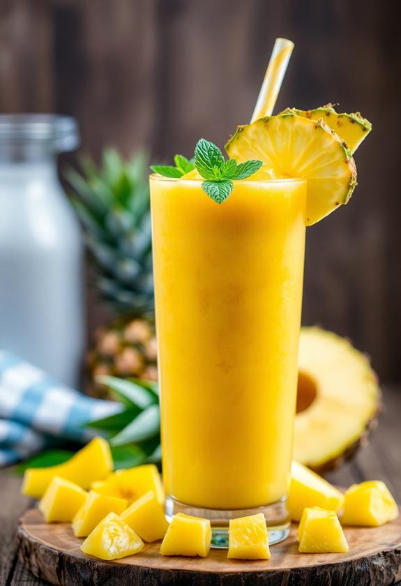 tropical mango pineapple delight