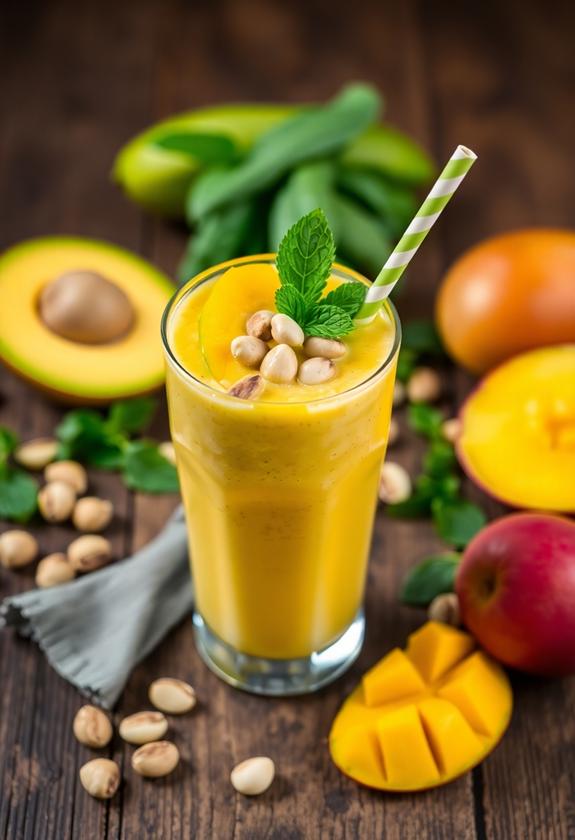 tropical nutty flavor fusion
