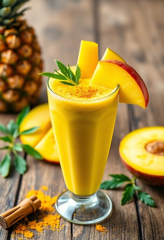tropical turmeric smoothie recipe