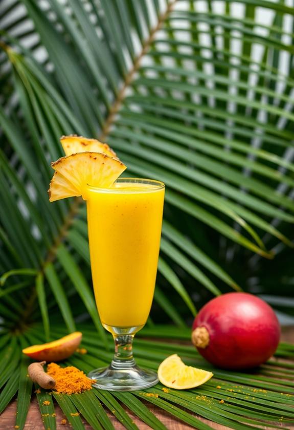 tropical turmeric smoothie recipe