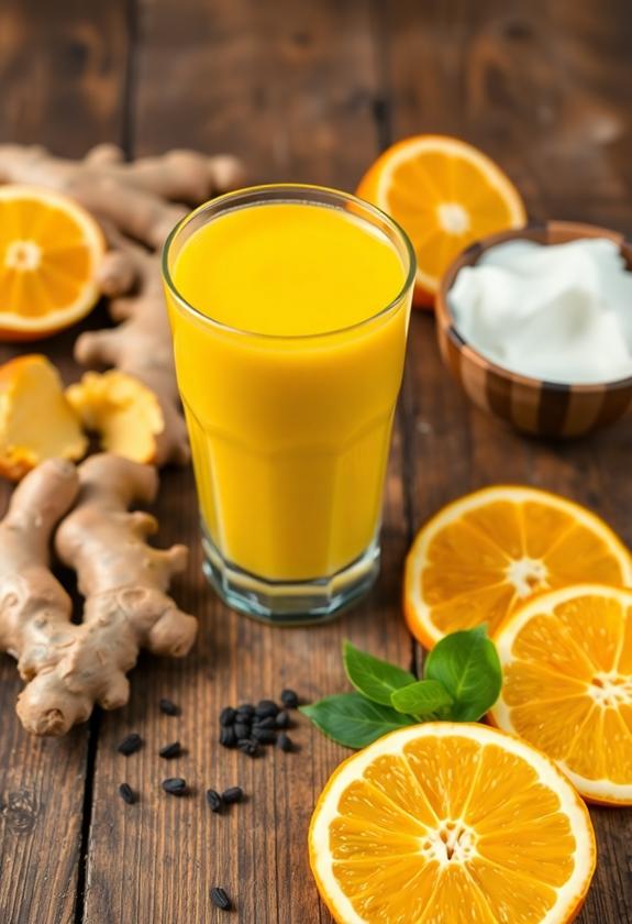 turmeric smoothie ingredient pairings