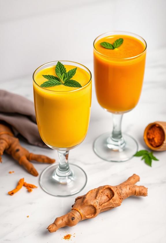 turmeric smoothies preparation tips