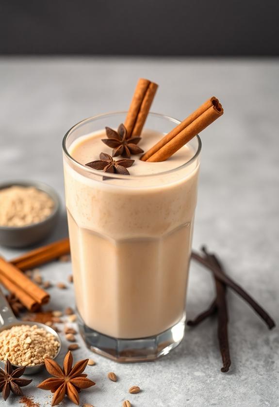vanilla chai protein supplement