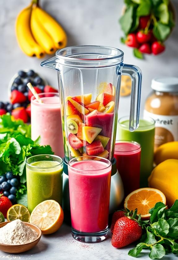 variety in smoothie creations