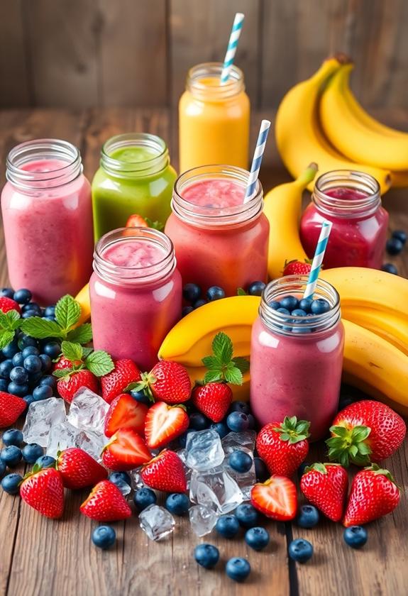 variety of fruit options